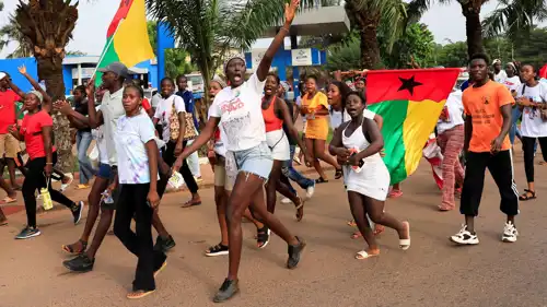 أنصار زعيم المعارضة الرئيسي في غينيا بيساو فرناندو دياس