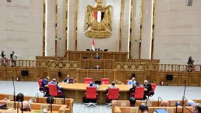 خلال جلسة منح الثقة