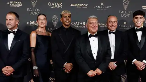 لامين يامال وخوان لابورتا