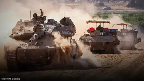 تحشيد غير مسبوق عند غزة