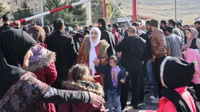 من الحدود اللبنانية السورية بعد سقوط نظام الأسد