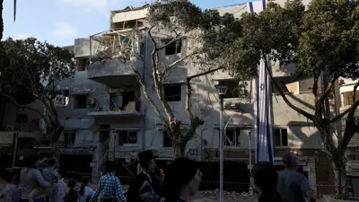 هجوم إيراني سابق على إسرائيل 