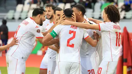 لاعبو منتخب تونس