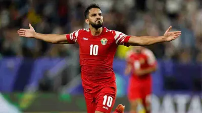 موسى التعمري نجم منتخب الأردن