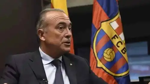 رافا يوستي الرئيس المؤقت لنادي برشلونة