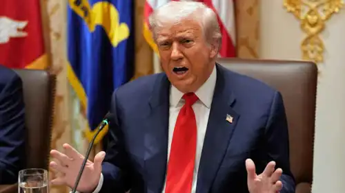 الرئيس الأمريكي دونالد ترامب