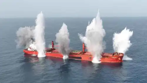 هجوم حوثي سابق 