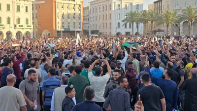 من مظاهرات العاصمة الليبية طرابلس