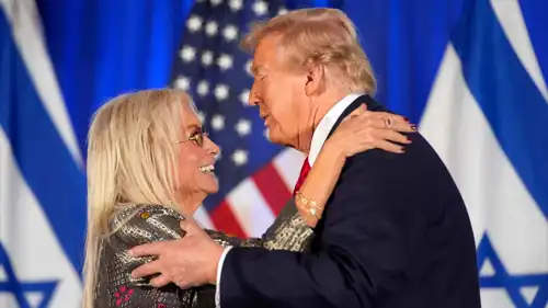 دونالد ترامب ومريام أديلسون 