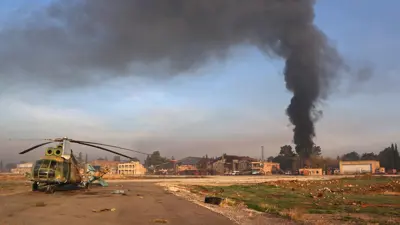 من المعارك في الشمال السوري