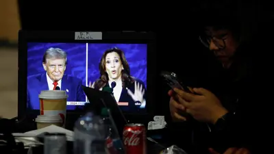 كامالا هاريس ودونالد ترامب 