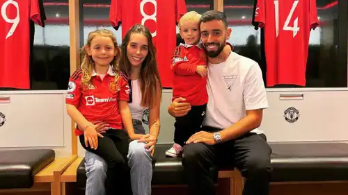 برونو فيرنانديز وعائلته