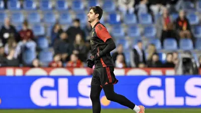 كورتوا حارس مرمى ريال مدريد