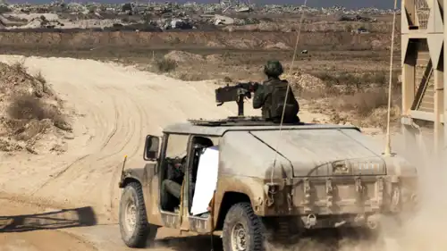 دورية إسرائيلية في قطاع غزة