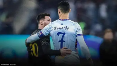 ميسي ورونالدو