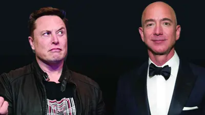 ماسك وبيزوس