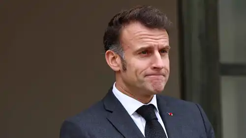 الرئيس الفرنسي إيمانويل ماكرون