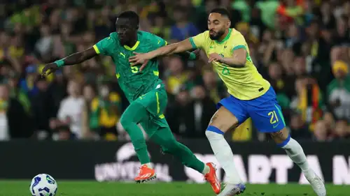 مباراة منتخبي البرازيل والسنغال الودية