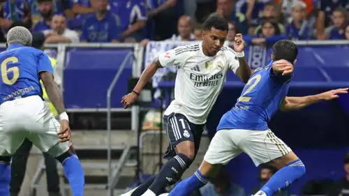 مباراة ريال أوفييدو ضد ريال مدريد