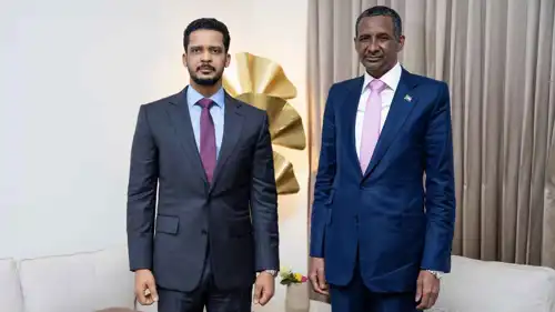 محمد حمدان دقلو "حميدتي" وإبراهيم الميرغني