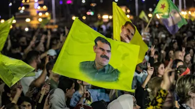 تجمع لمؤيدين حزب العمال الكردستاني