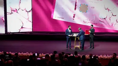 من حفل إطلاق العملة السورية الجديدة في دمشق