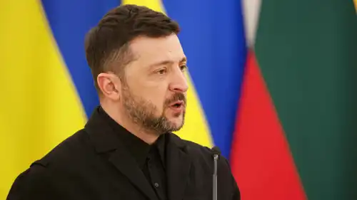 الرئيس الأمريكي فولوديمير زيلينسكي