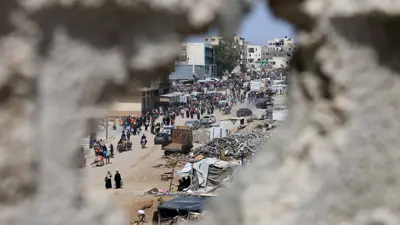 مشهد من غزة