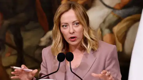  رئيسة وزراء إيطاليا جورجيا ميلوني