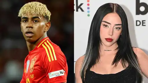 نيكي نيكول مع لامين يامال