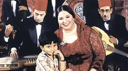 من مسلسل أم كلثوم