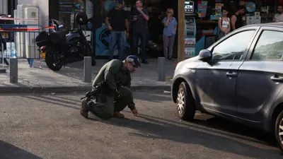 موقع هجوم سابق في تل أبيب