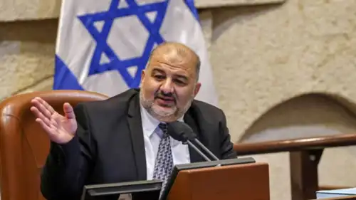 رئيس حزب "راعام" والنائب في الكنيست الإسرائيلي منصور عباس