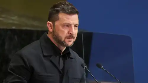 الرئيس الأوكراني فولوديمير زيلينسكي