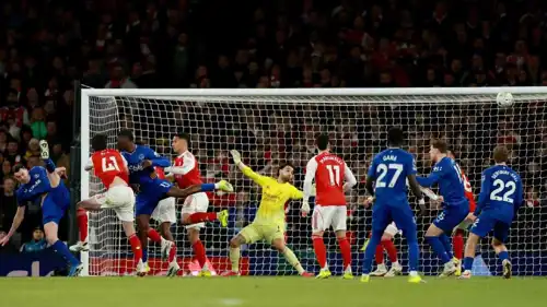 مباراة آرسنال وإيفرتون في الدوري الإنجليزي