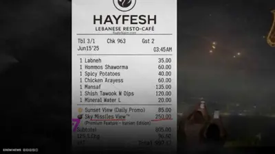 عشاء على أنغام الصواريخ..مطعم لبناني يحوّل الحرب إلى عرض ترفيهي