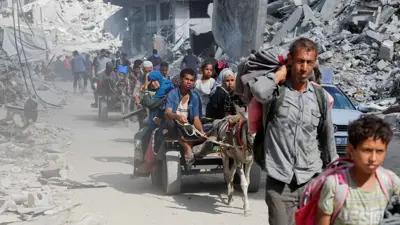 نازحون في غزة