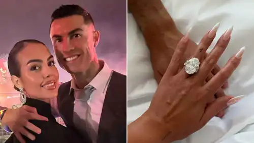 كريستيانو رونالدو وجورجينا