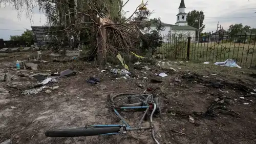 موقع هجوم روسي في دونيتسك