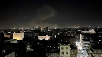 غارات أمريكية على صنعاء