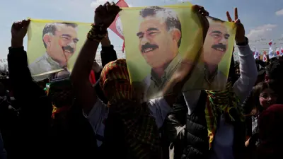 اعتصام سابق لمؤيدين لأوجلان في إسطنبول