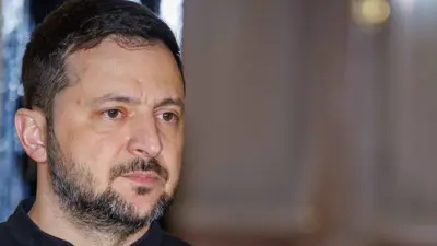 الرئيس الأوكراني فولوديمير زيلينسكي