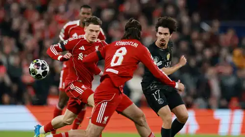 مباراة ليفربول وباريس سان جيرمان