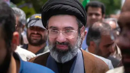 المرشد الإيراني الجديد مجتبى خامنئي 