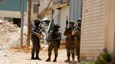 قوات إسرائيلية في الضفة الغربية