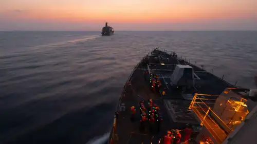 قطع بحرية أمريكية في الشرق الأوسط