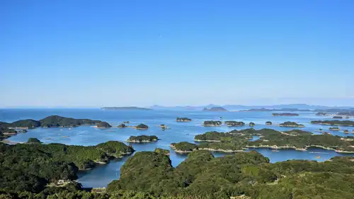 جزر تقع في محافظة ناغاساكي باليابان