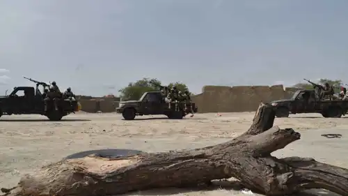 عربات للجيش النيجري