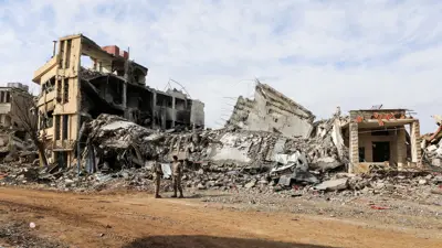 مناطق مدمرة في جنوب لبنان