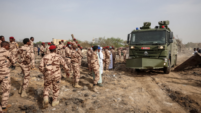 قوات أمنية تشادية